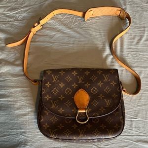 Louis Vuitton vintage St. Cloud leather crossbody bag